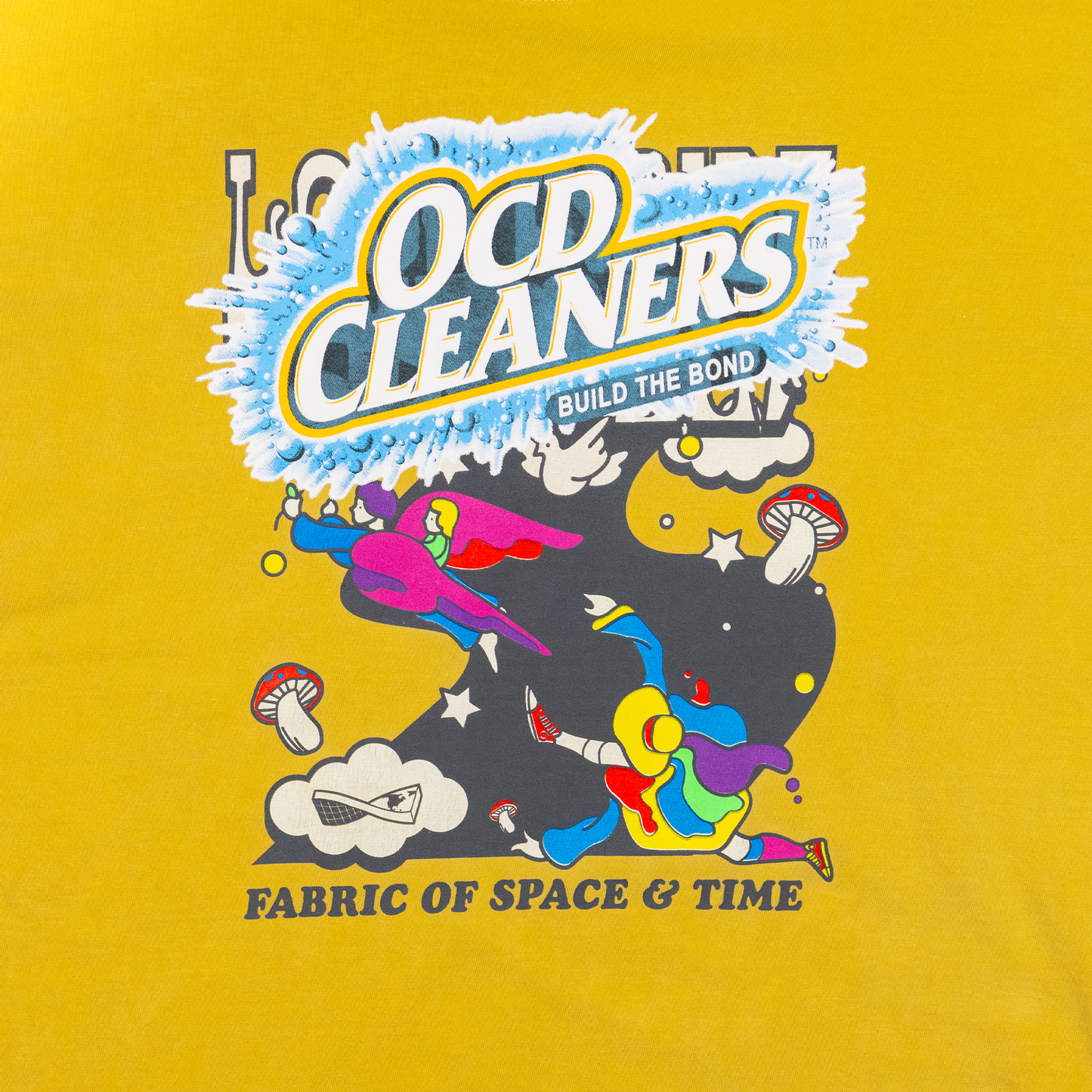 Upcycled Fabric Space & Time T-Shirt