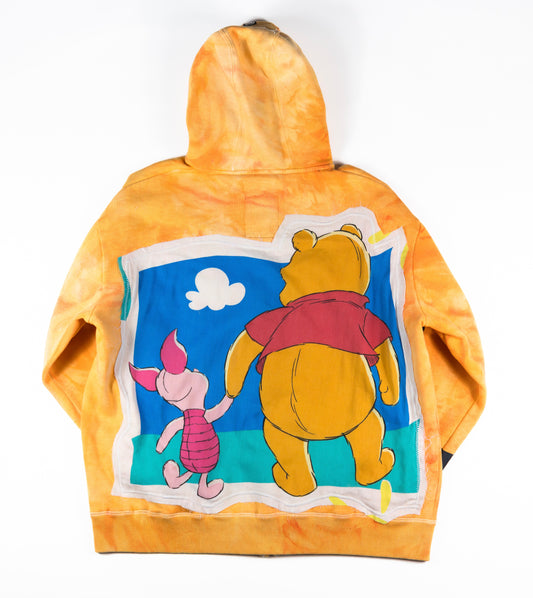 Upcycled Zip Up Hoodie
