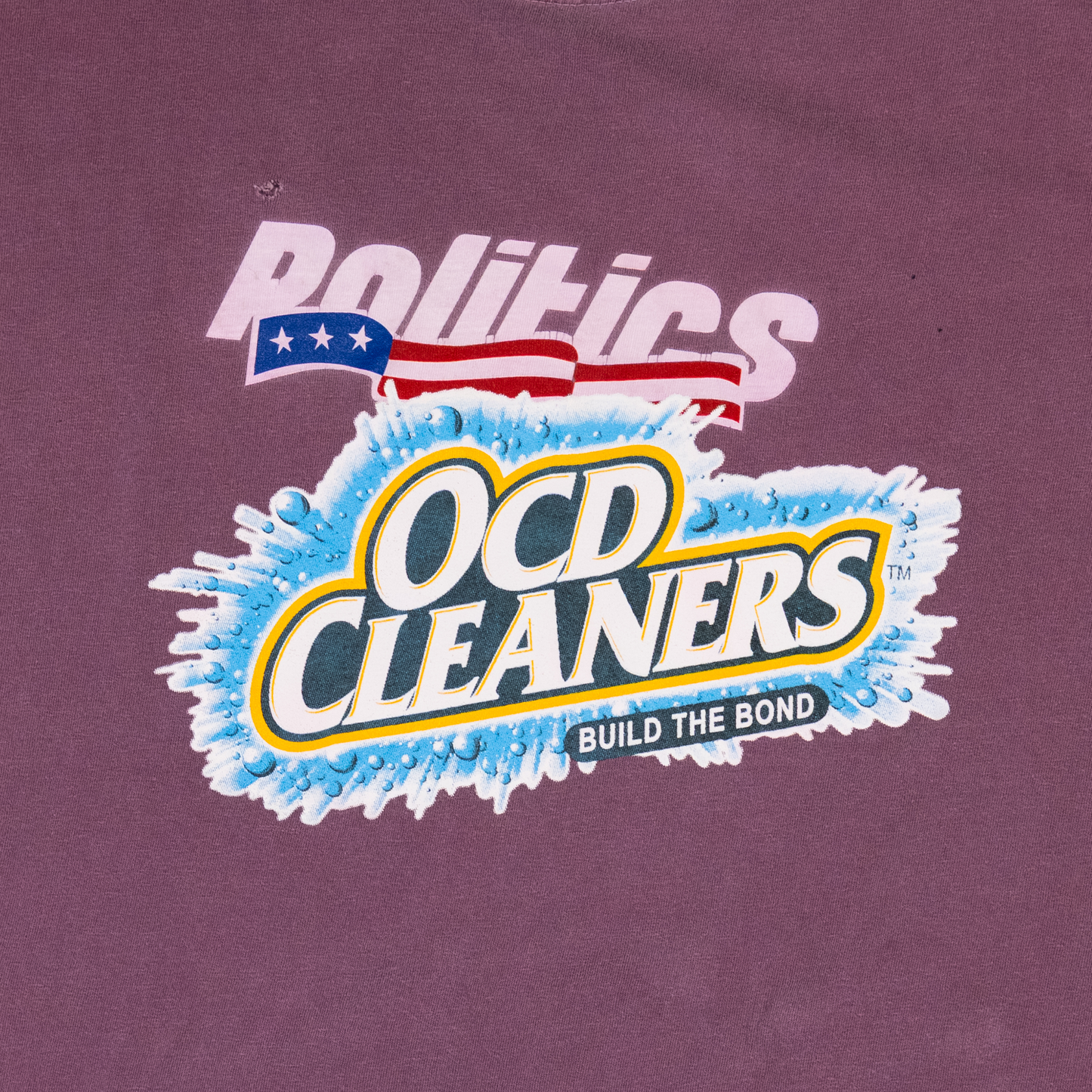 Upcycled Sneaker Politics T-Shirt