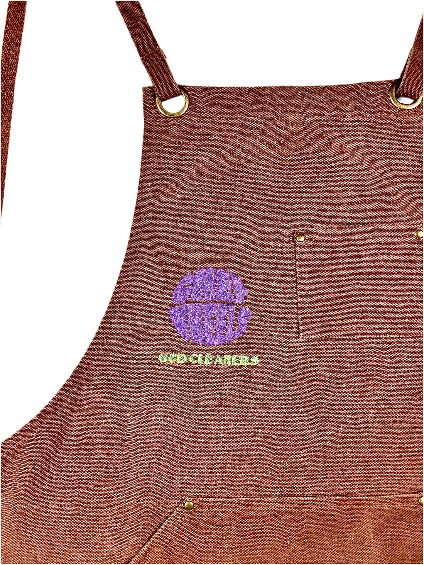 OCD Cleaners x Chef Wheels Custom Apron