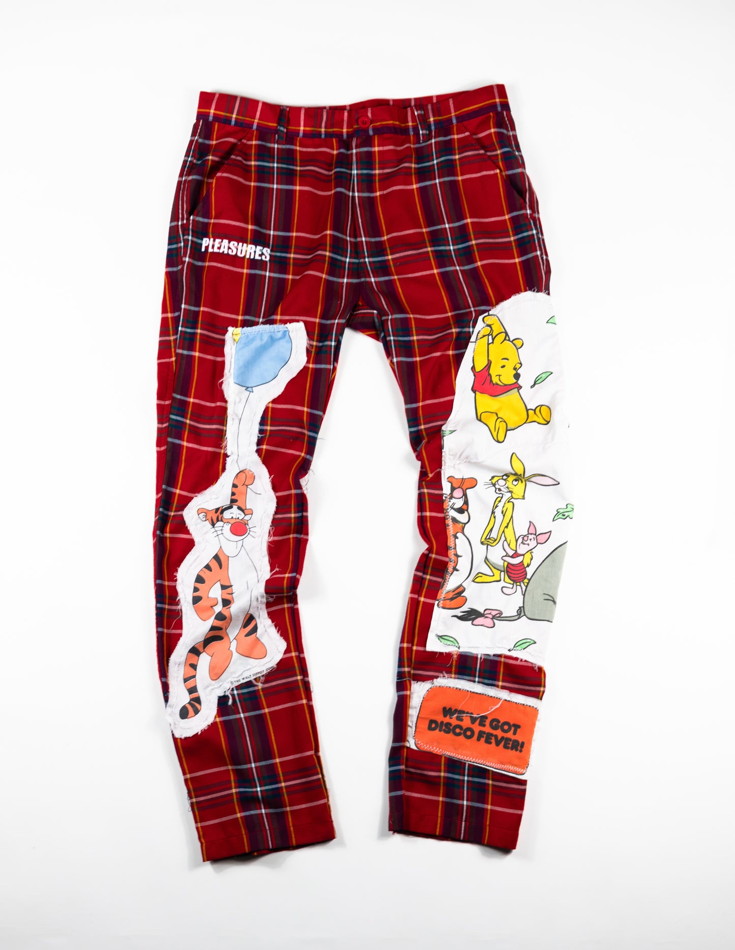 Upcycled Pleasures Plaid Pants