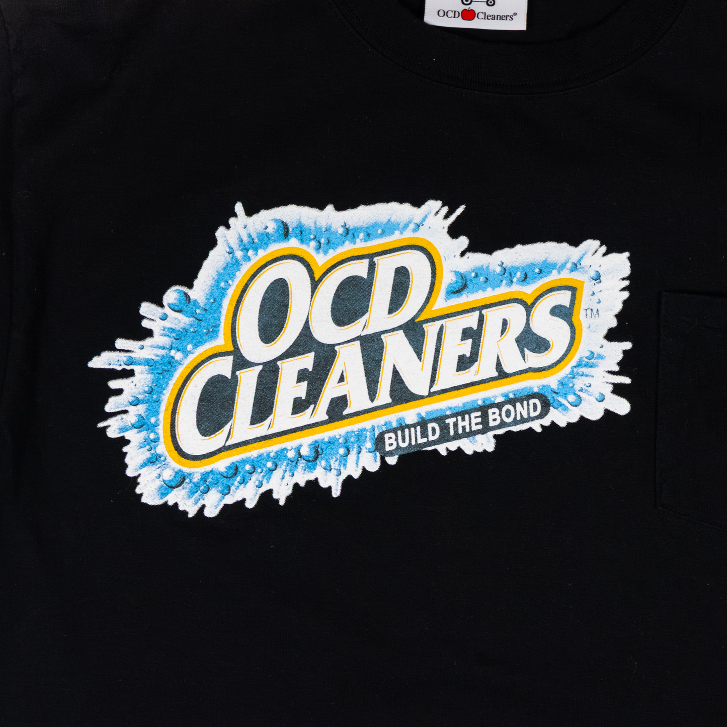 Upcycled Hanes Heavy Pocket T-Shirt