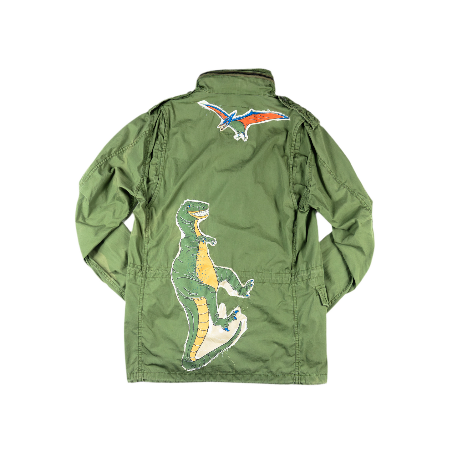 Military Upcycled Flight Jacket