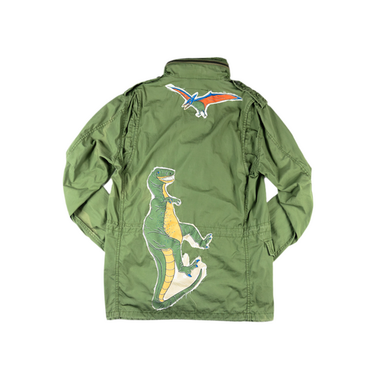 Military Upcycled Flight Jacket