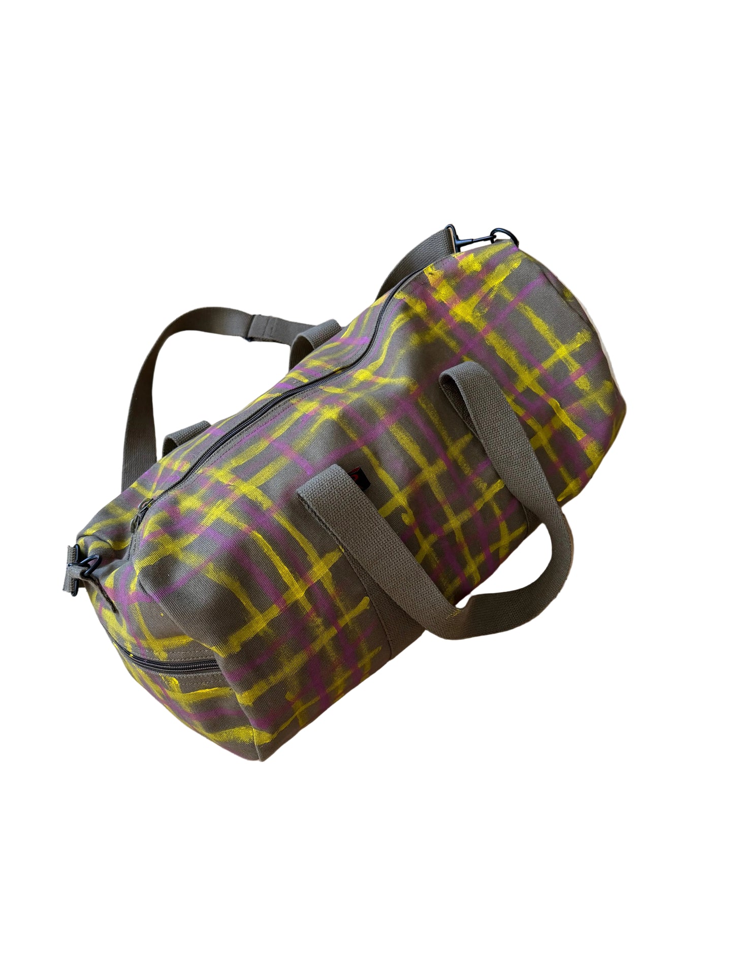 OCD Cleaners x DROK Painted Rothco Duffle Bag