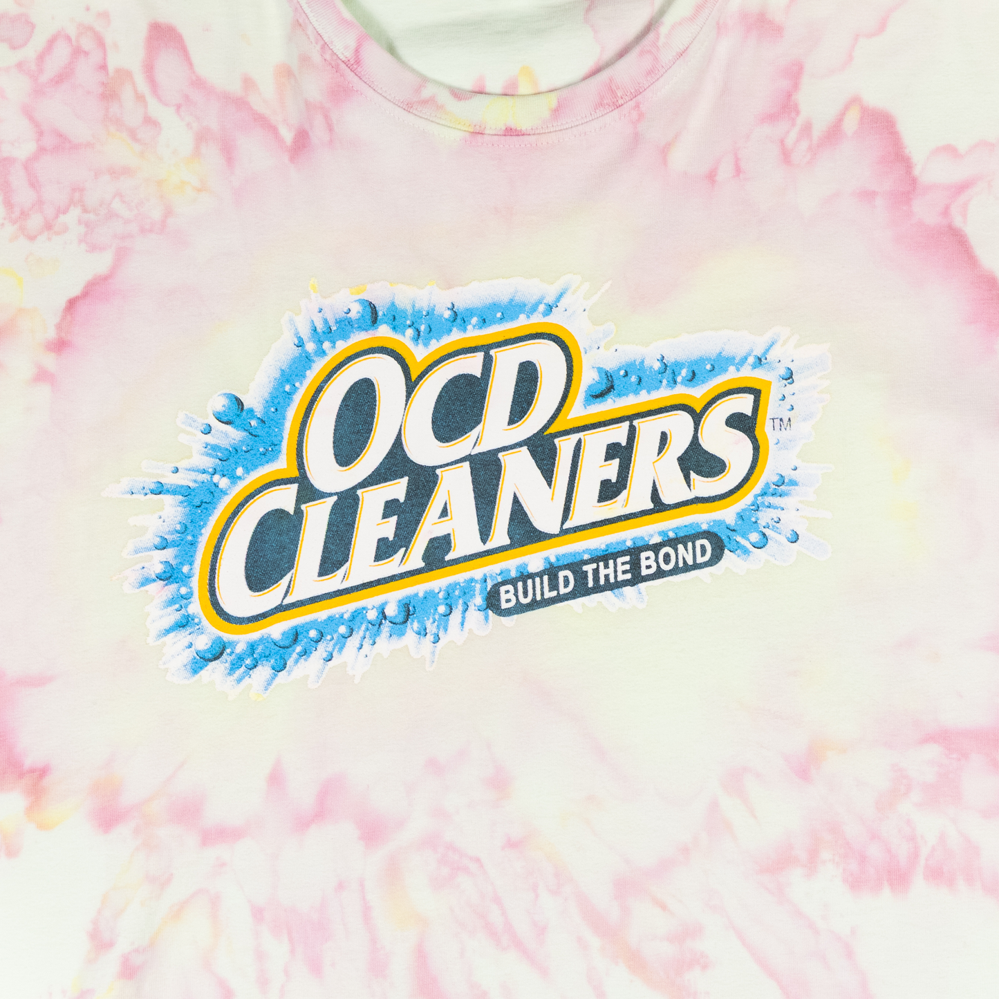 Upcycled White Tie Dye L/S T-Shirt