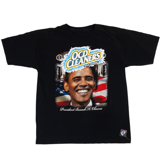 Upcycled Barack Obama T-Shirt