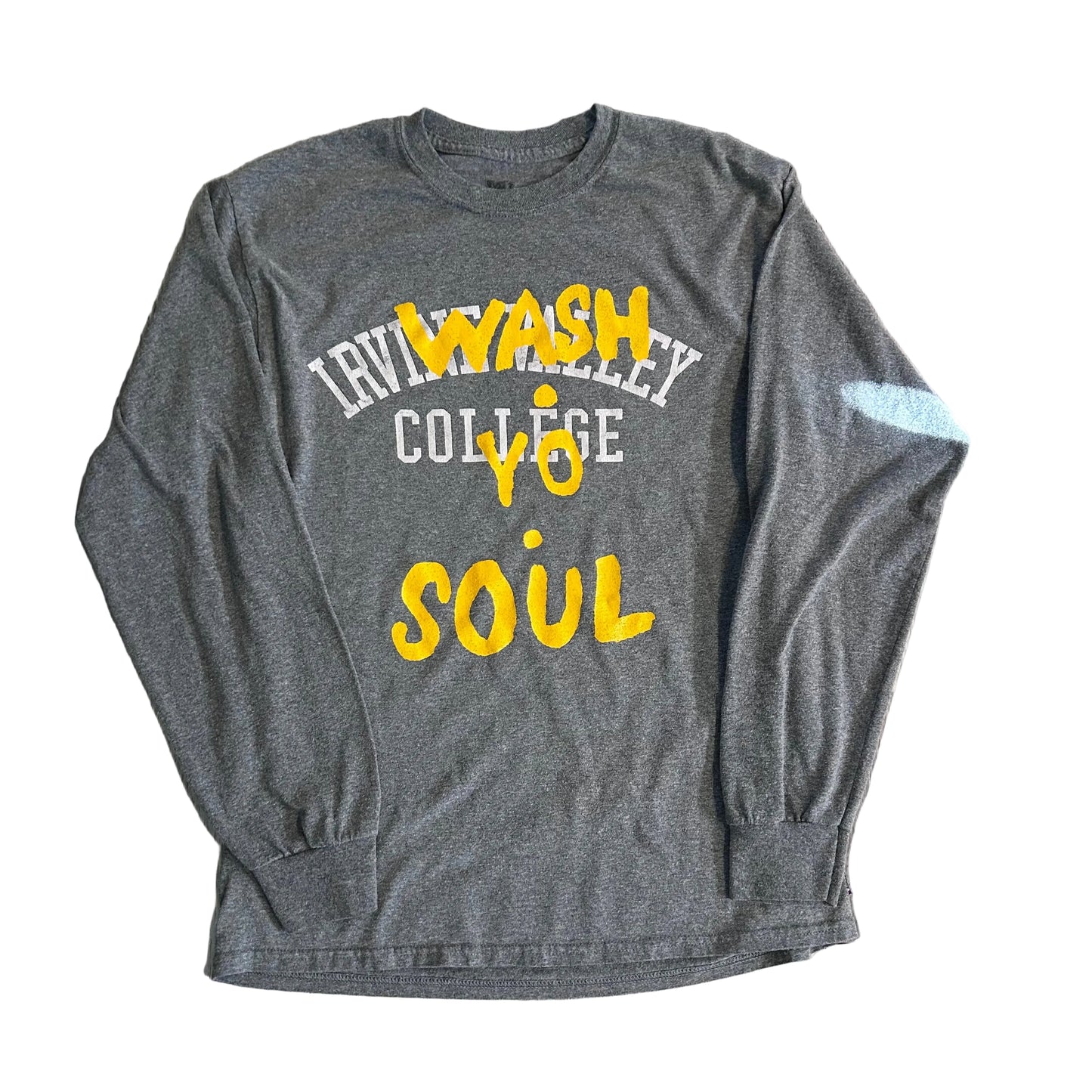 OCD Cleaners x DROK MV Sport IRVINE VALLEY COLLEGE L/S Upcycled Tee