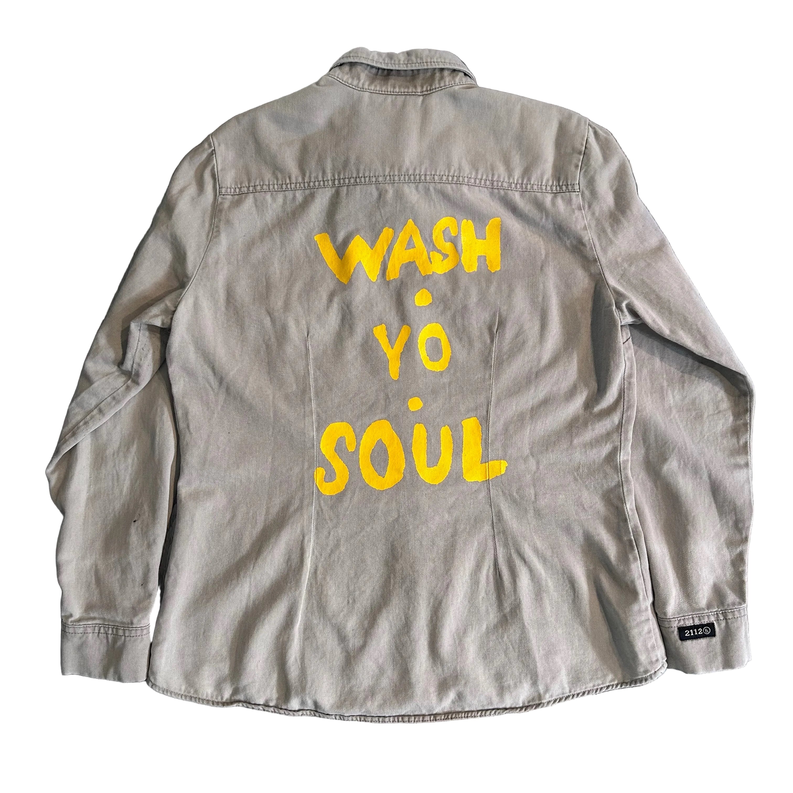 OCD Cleaners x Drok Upcycled Flame Resistant Workwear Shirt – OCD