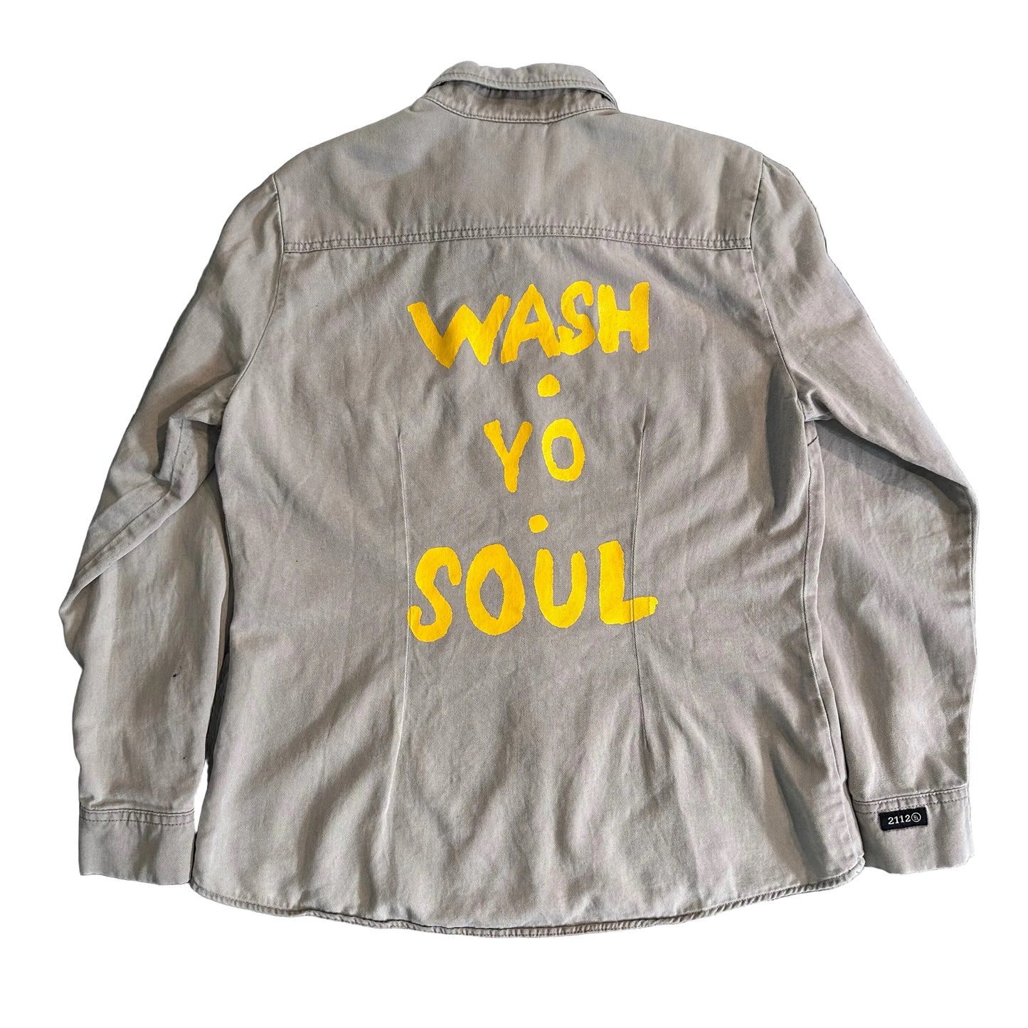 OCD Cleaners x Drok Upcycled Flame Resistant Workwear Shirt