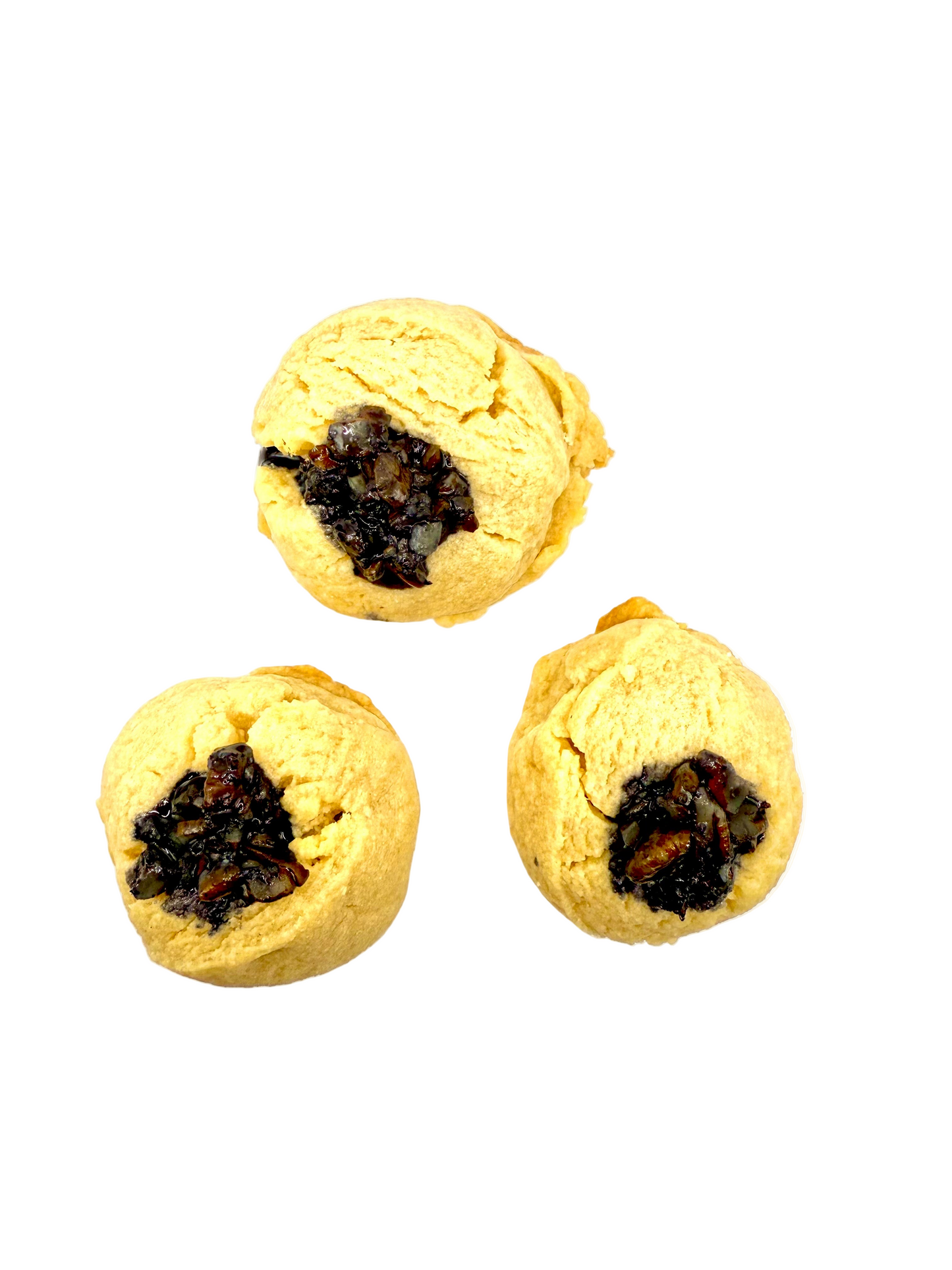 Blue Praline Thumbprint Cookie