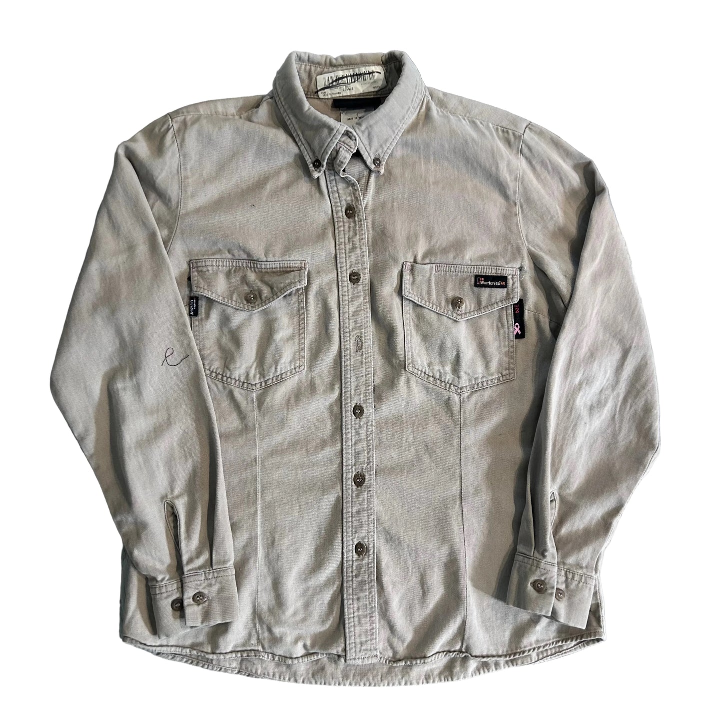 OCD Cleaners x Drok Upcycled Flame Resistant Workwear Shirt