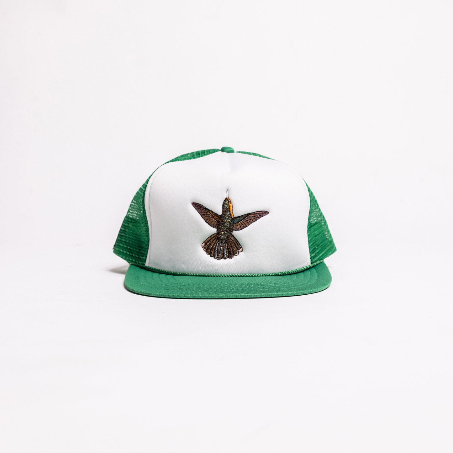 Vintage Upcycled Hummingbird Trucker Hat