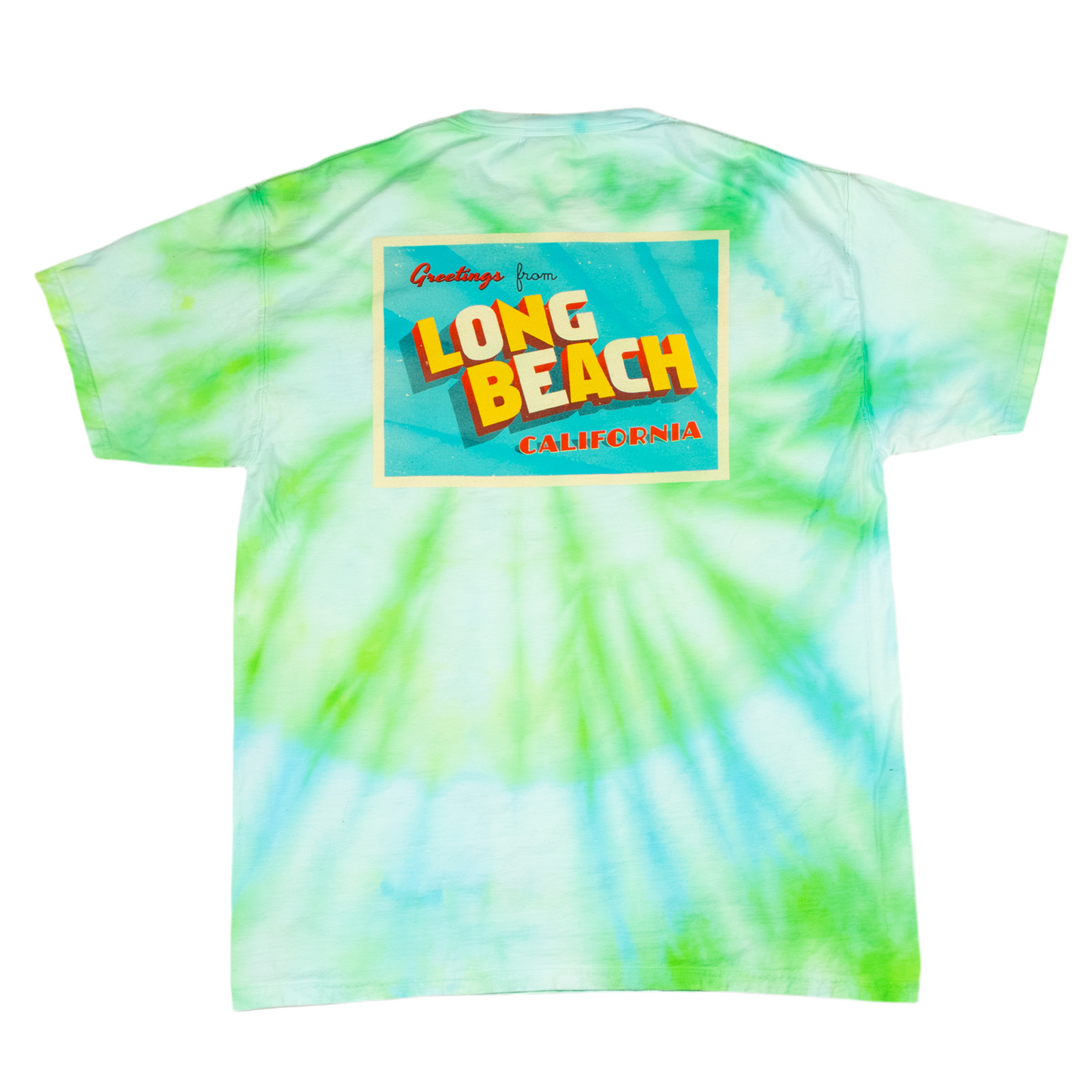 Upcycled Long Beach CA T-Shirt