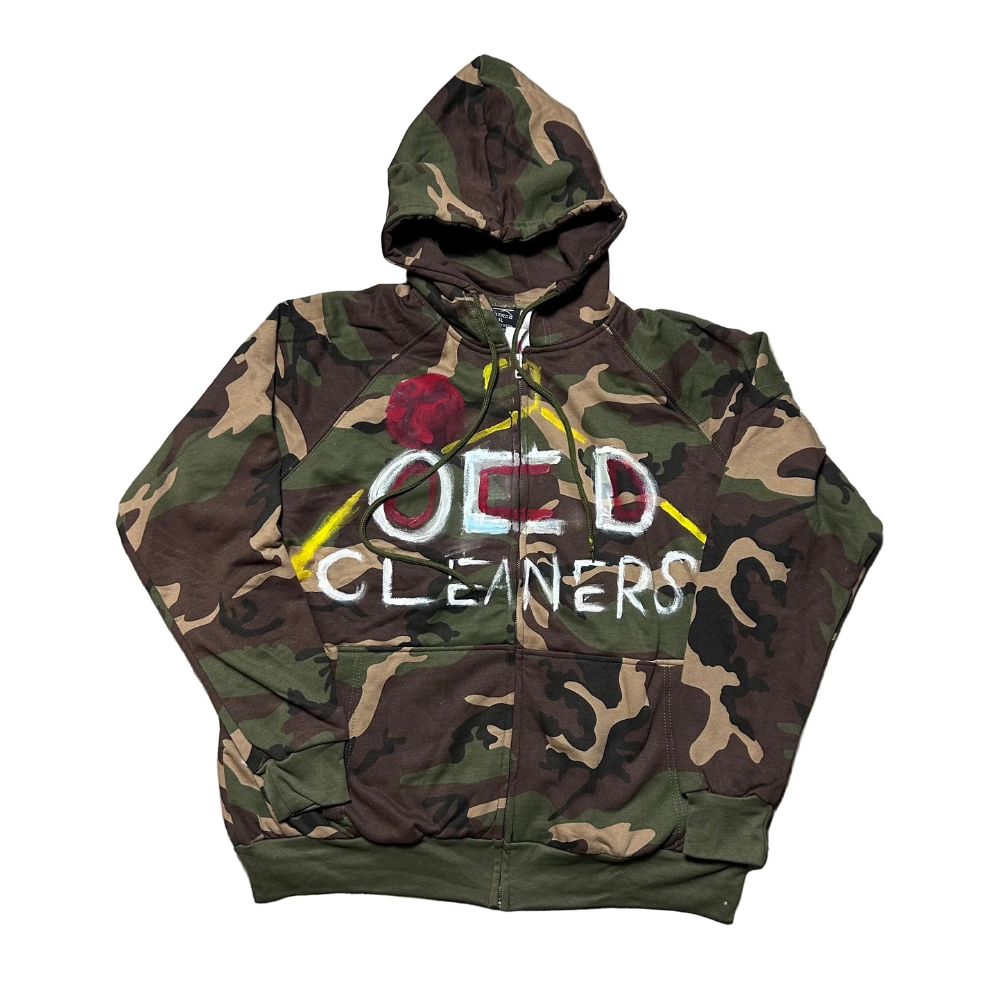 OCD Cleaners x DROK Rothco Thermal Lined Zip Up Hoodie