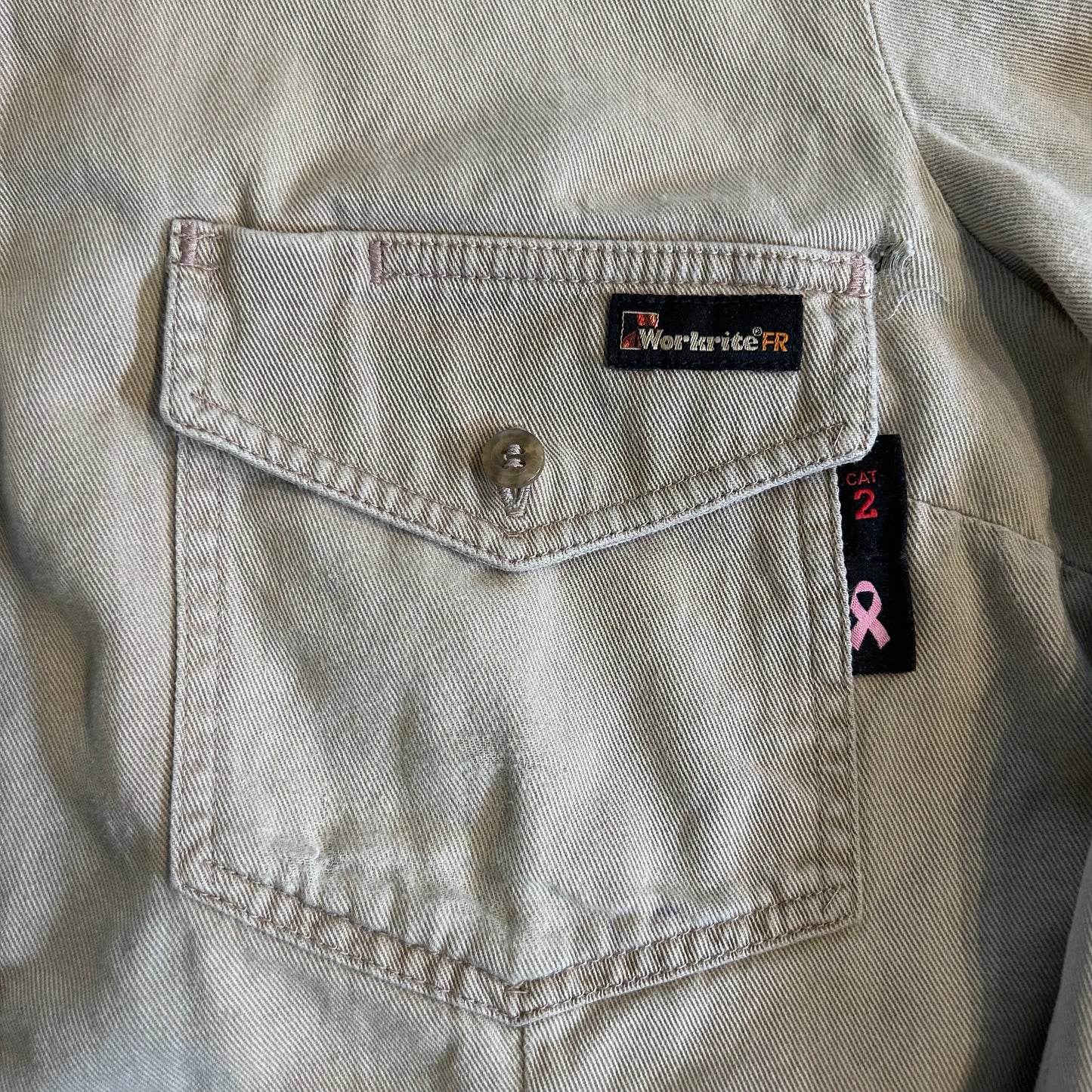 OCD Cleaners x Drok Upcycled Flame Resistant Workwear Shirt