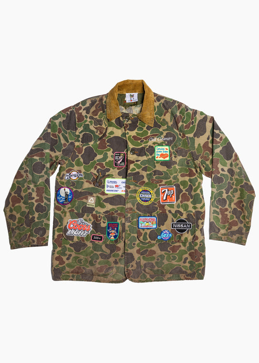 Upcyled Reworked Embroidered Duck Jacket