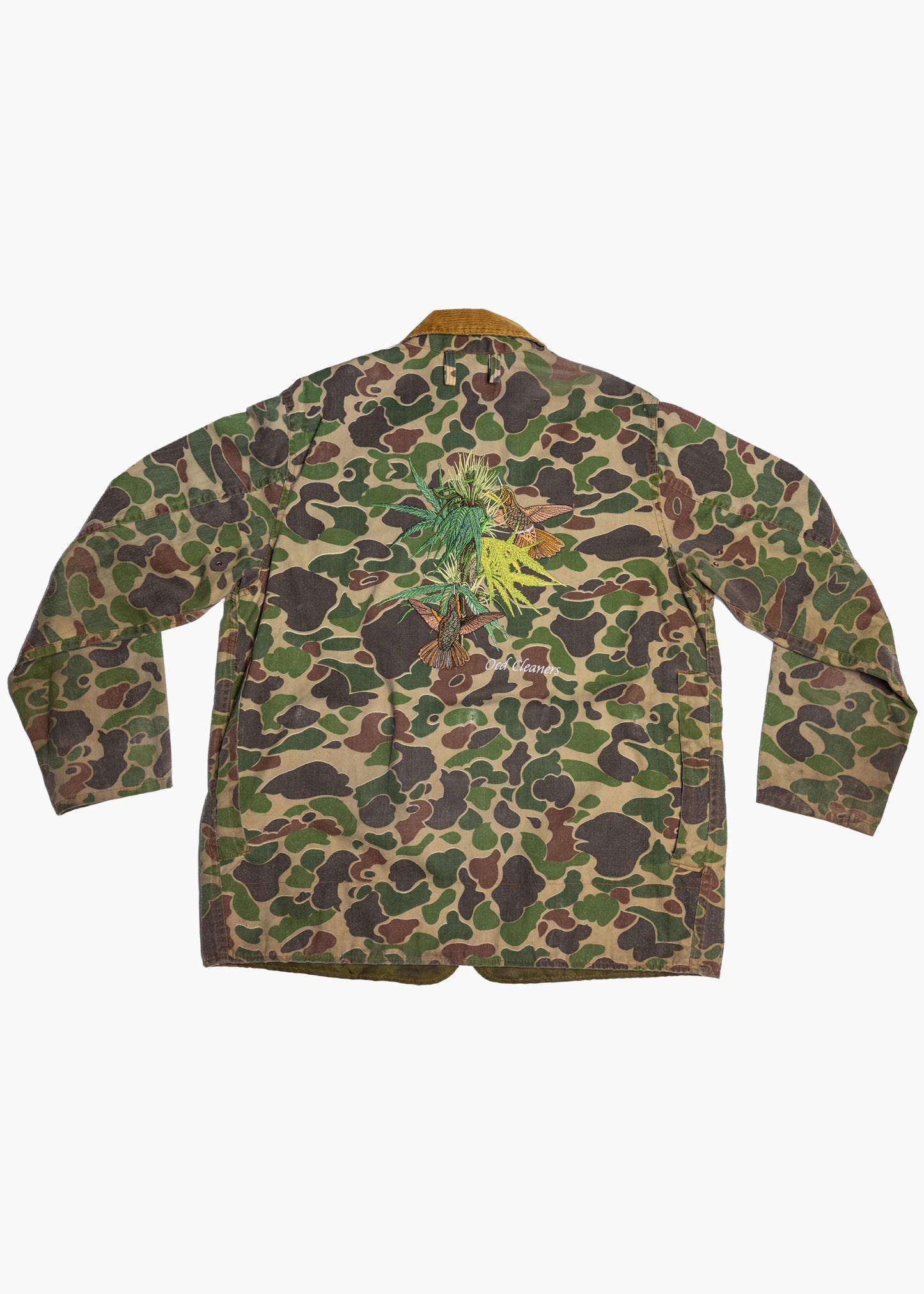 Upcyled Reworked Embroidered Duck Jacket